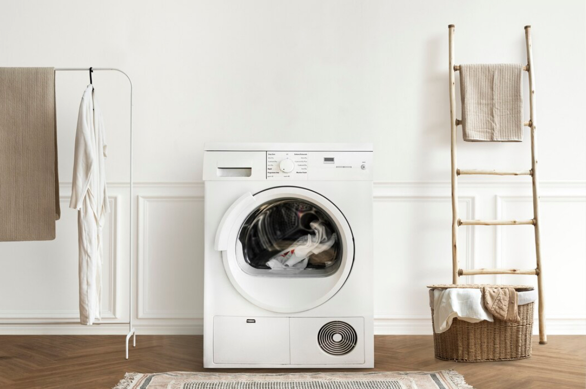 Laundry room with washer and dryer